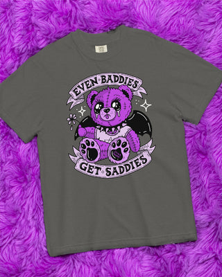 Even Baddies Get Saddies: Mental Health Graphic T-Shirt