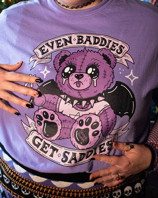 Even Baddies Get Saddies: Mental Health Graphic T-Shirt