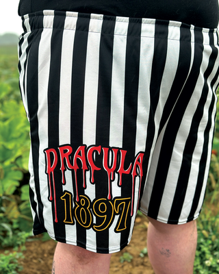 Vintage Dracula Sports Mesh Shorts