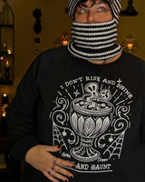 Brew & Haunt: Unisex Organic Sweatshirt