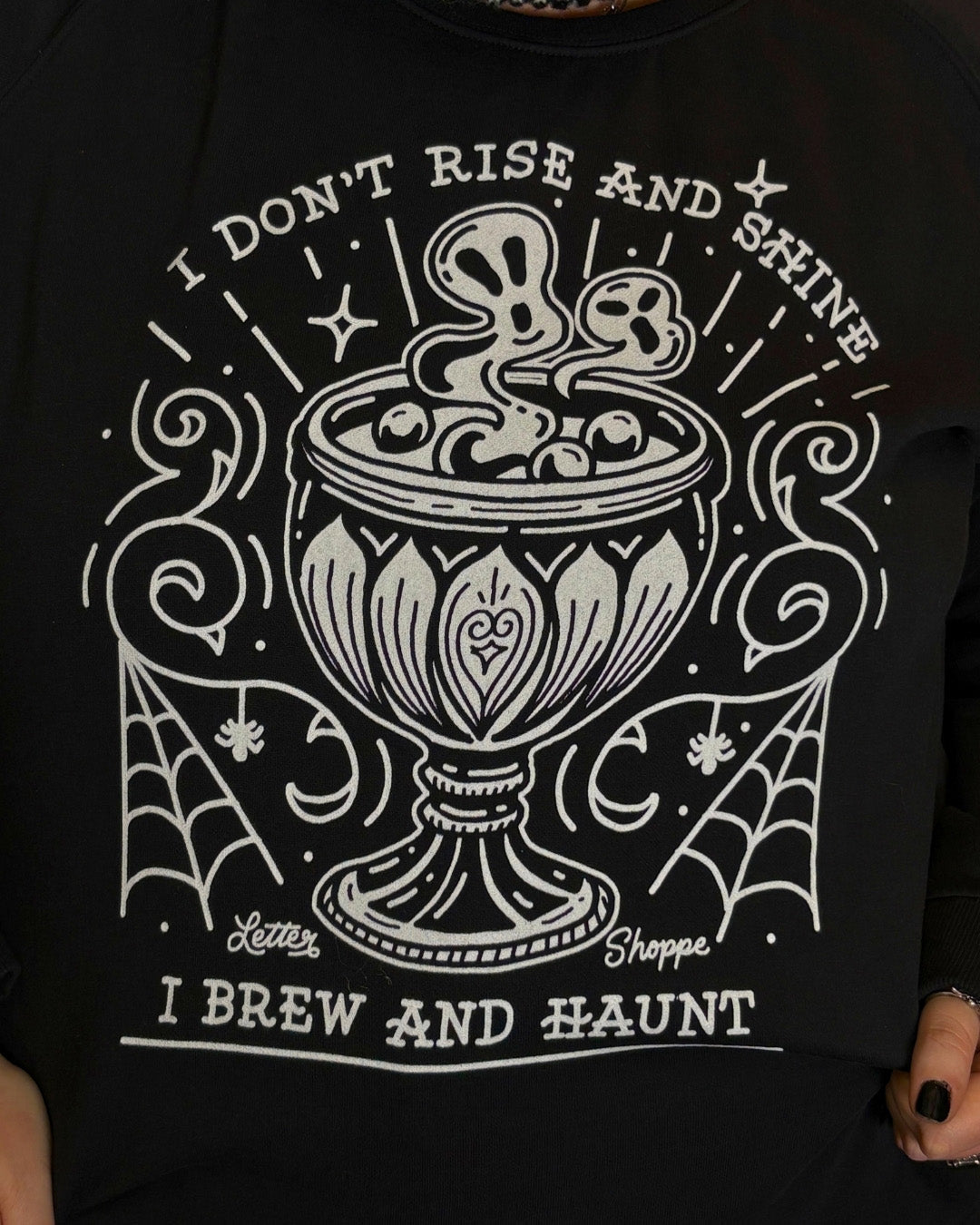 Brew & Haunt: Unisex Organic Sweatshirt