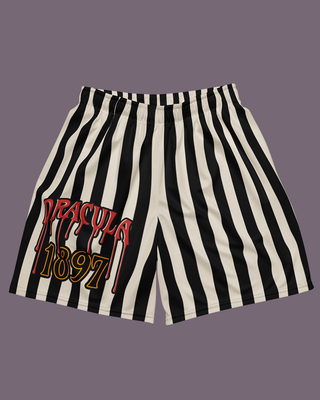 Vintage Dracula Sports Mesh Shorts