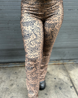 Enchanted Moth Flare Leggings