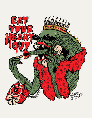 Heart Eater Hotline - Alien Queen Unisex Tee