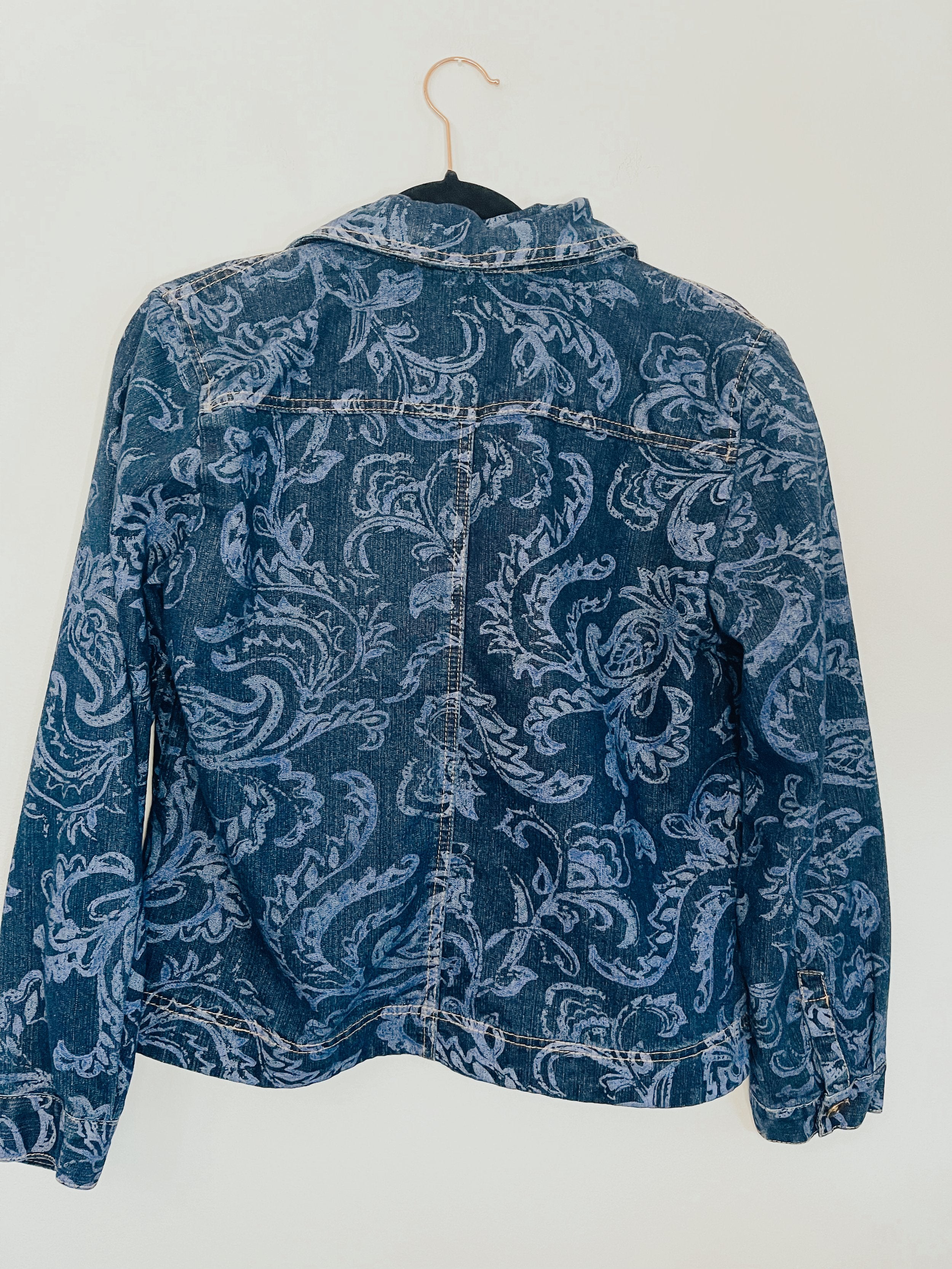 Paisley Jean Jacket – Letter Shoppe