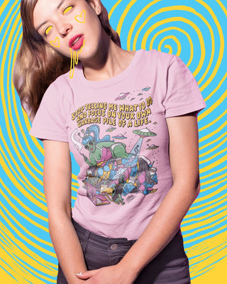 Alien Bubblegum Babe Shirt