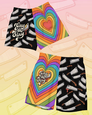 Gay & Slay Swim Shorts